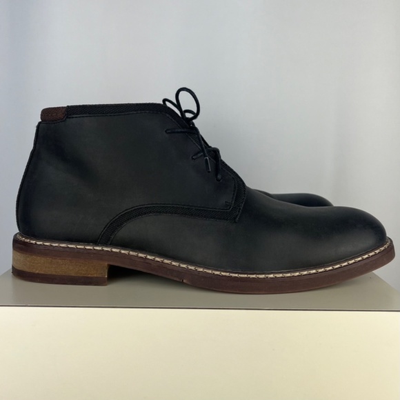 seven91 | Men\'s Lace Up Chukka Boot | Smoky Black | Size 9.5 main image 8